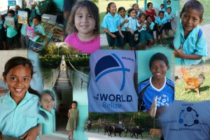 Belize - Calla Creek School collage